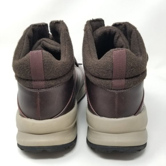 Khombu Nick Leather Dark Brown Hiker Boots - Picture 5 of 6